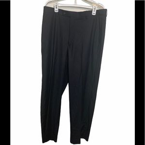 Van Heusen Pin Striped Grey Mens Dress Slacks Pant